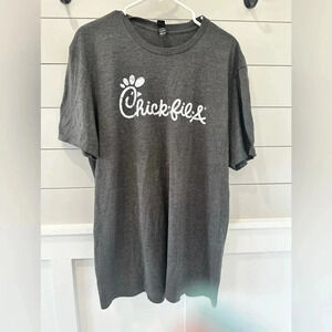 🐔 Chick-fil-a XL‎ Crew Neck Tee Heather Gray 🐔